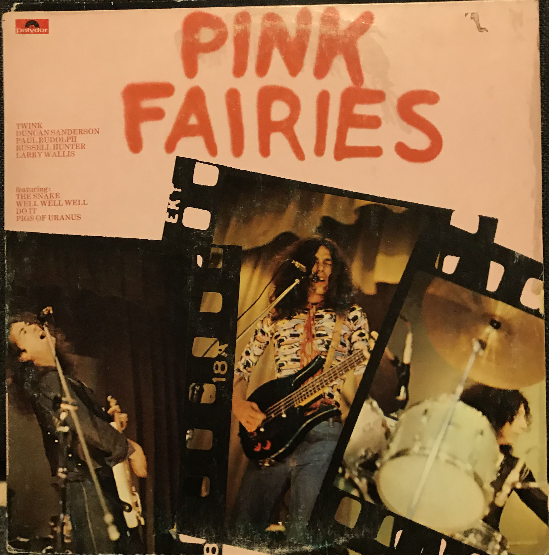 Cover image for album 'Pink Fairies"